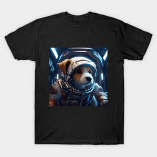 Puppy Astronaut T-Shirt